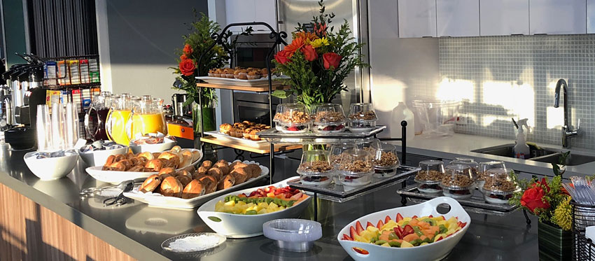Brulee corporate catering menus